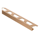 Schluter JOLLY-AKGB Straight Edge Brushed Copper Anodised Aluminium 2.5m Length