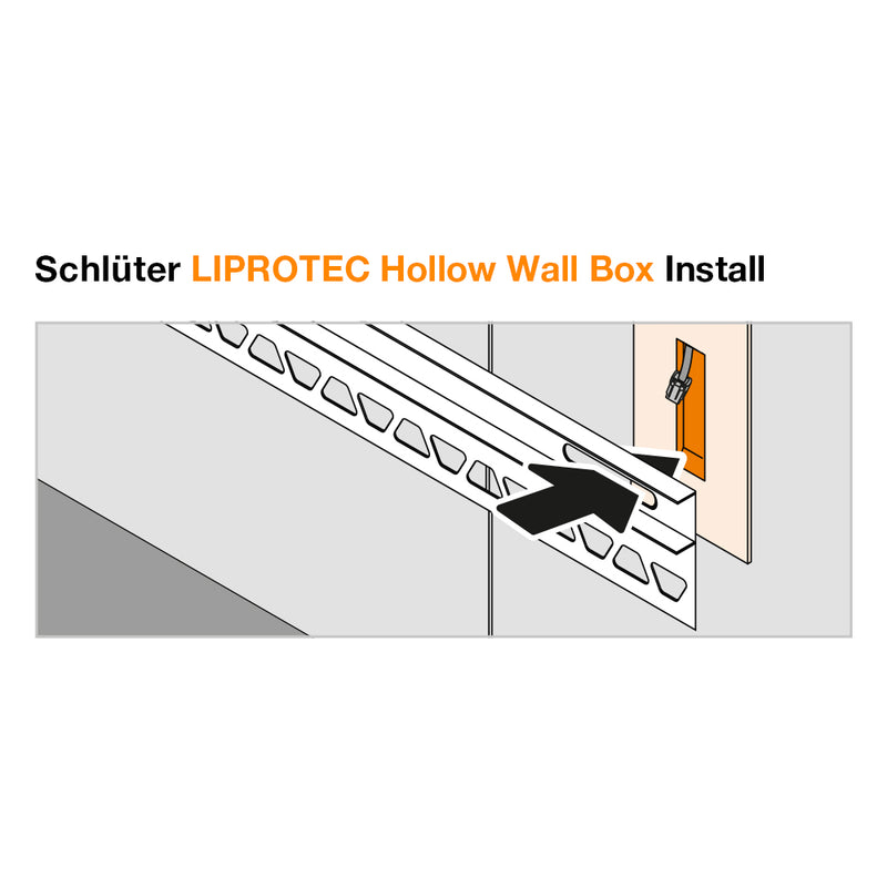 Schluter LIPROTEC Wall Junction Box