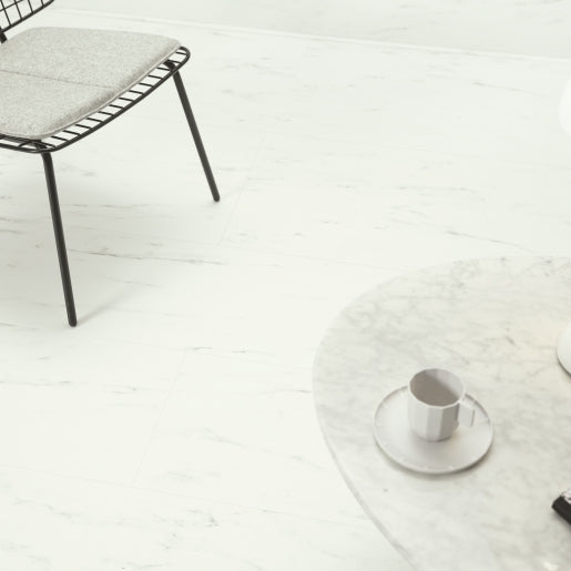 Quick-Step Vinyl Oro Marble Carrera White 5mm (Pack 1.848m²)