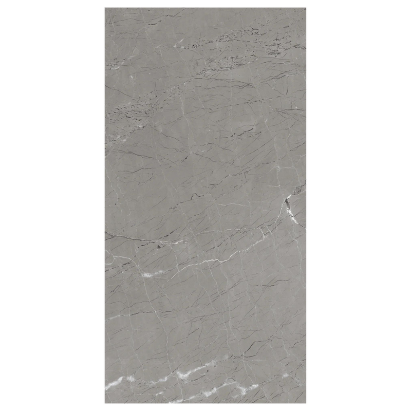 Blast Grey Gloss Porcelain Tiles - 60 x 120cm x 9mm