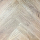 Elka Hardwood 14mm Engineered Oak Glue Herringbone Light Smoked Oak