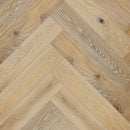 Elka Hardwood 14mm Engineered Oak Herringbone Whitewashed Oak