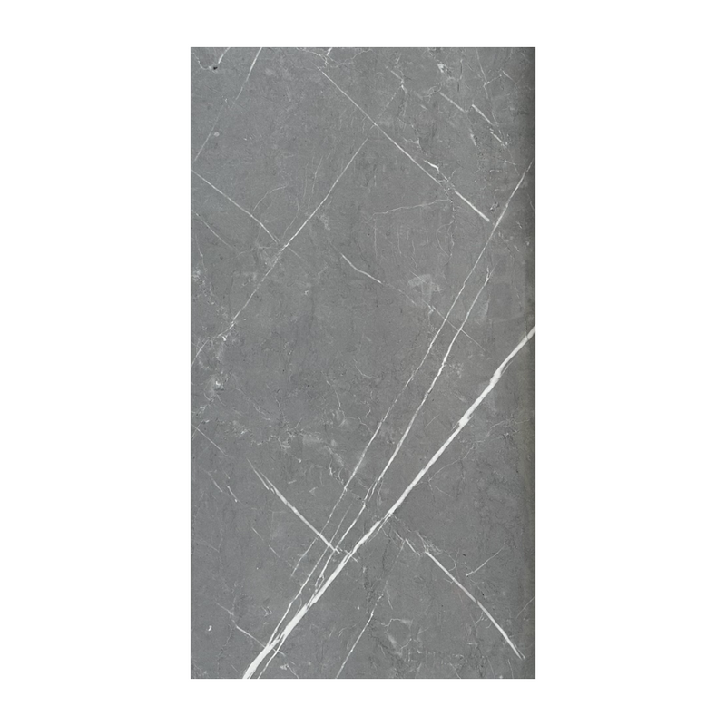 Jetto Grey Gloss Porcelain Tiles - 60x120cm x 9 mm