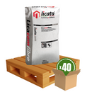 One Coat Render (OCR) LicaCem Fibre Grey - 25KG ( PALLET x 40 BAGS )