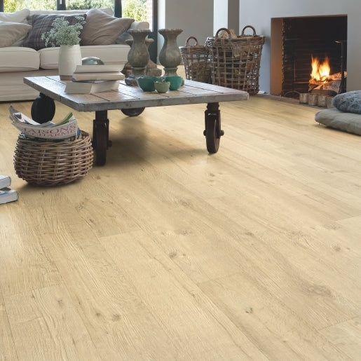 Quick-Step Laminate Impressive Sandblasted Oak Natural 8mm