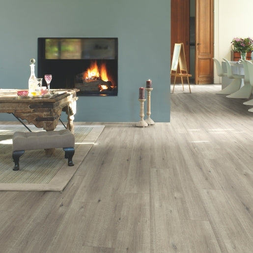 Quick-Step Laminate Impressive Saw Cut Oak Grey 8mm