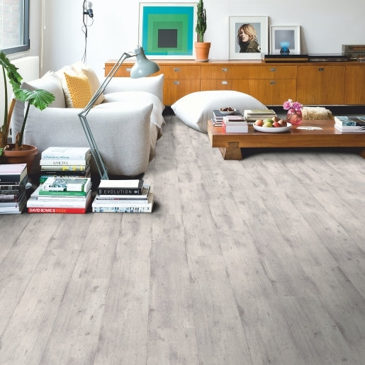 Quick-Step Laminate Impressive Concrete Wood Light Grey 8mm