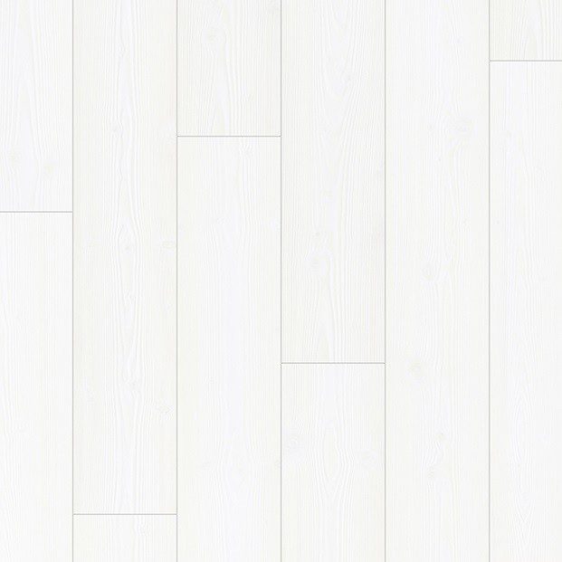Quick-Step Laminate Impressive Ultra White Planks 12mm