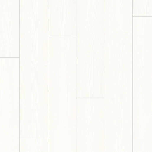Quick-Step Laminate Impressive Ultra White Planks 12mm