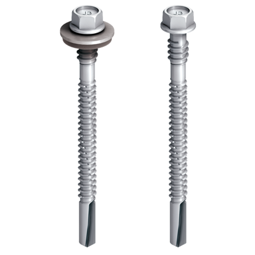 Ejot JT3-D12H Stainless Steel Bi-Met Self Drilling Fasteners 5.5/6.3 x 95mm (Box of 100)