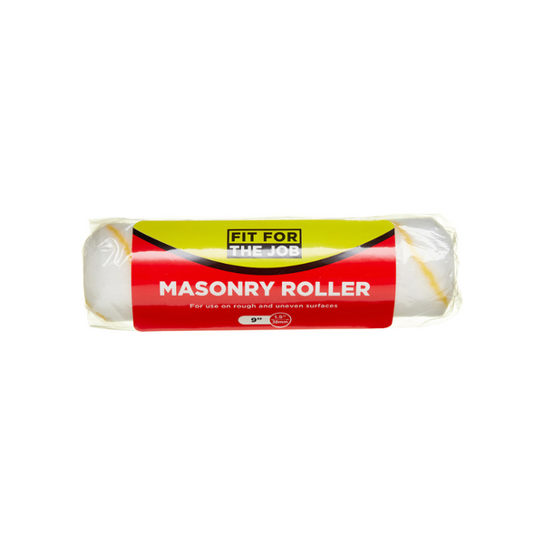 Fit For The Job 9" x 1.5" Long Pile Masonry Roller Set