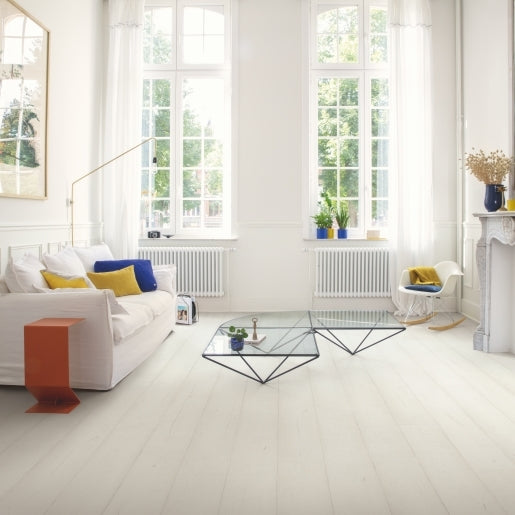 Quick-Step Laminate Capture Painted Oak White 9mm