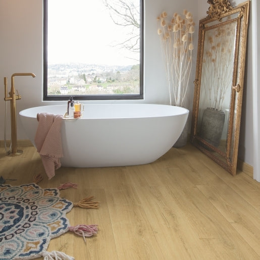 Quick-Step Laminate Capture Brushed Oak Warm Natural 9mm