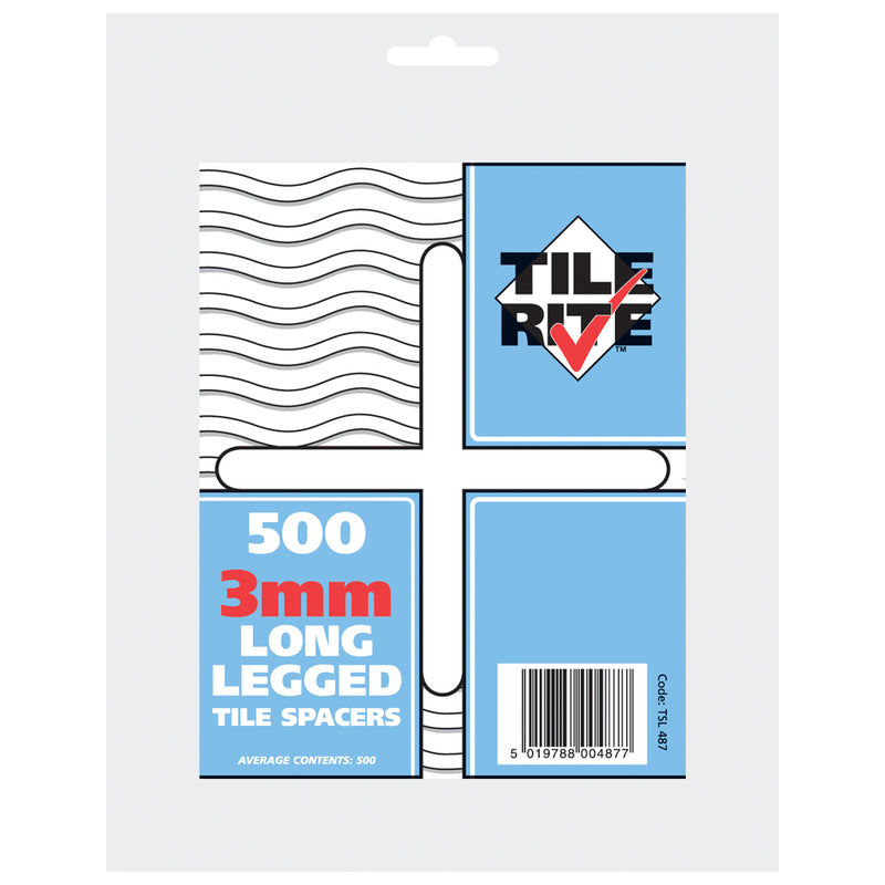 Tile Rite 3mm Long Leg Tile Spacer