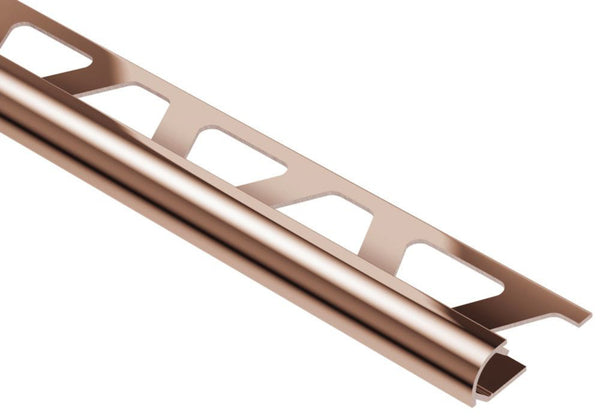 Schluter Rondec Trim Anodised Aluminium PolishedCopper