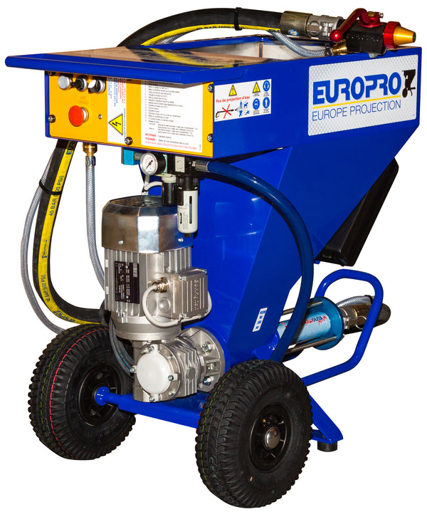 CES Euromair DropPro 8P Thin Coat Render Spray Machine Kit