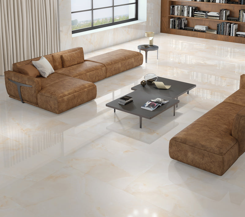 Onyx Arora Gloss Porcelain Tiles - 60x120cm x 9mm