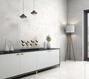 Onyx Grey Gloss Porcelain Tiles - 60x120cm 9mm