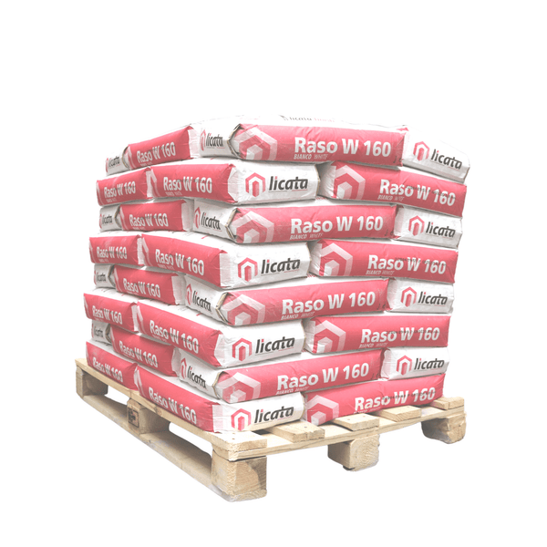 Raso W160 Fibre-reinforced Render Basecoat and Adhesive 25kg (Pallet x40 bags)
