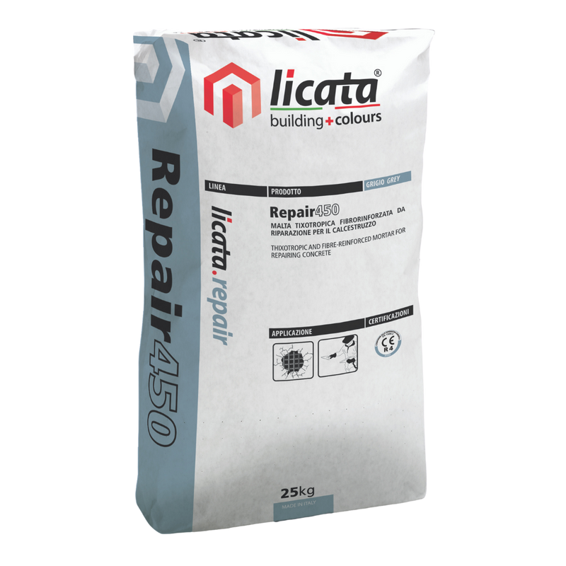 Repair 450 Mortar Concrete Reinforcement 25kg