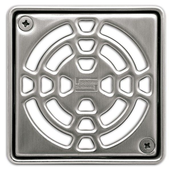 Schluter Verdi Horizontal Drain KDBH40 with Grate and frame set