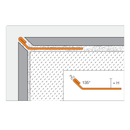 Schluter FINEC-E Stainless Steel V2A Slim Angle Edge Tile Trim 2.5m