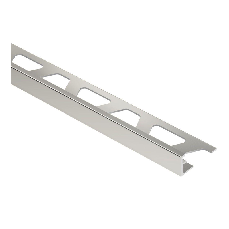 Schluter JOLLY-ATG Straight Edge Polished Nickel Anodised Aluminium 2.5m Length