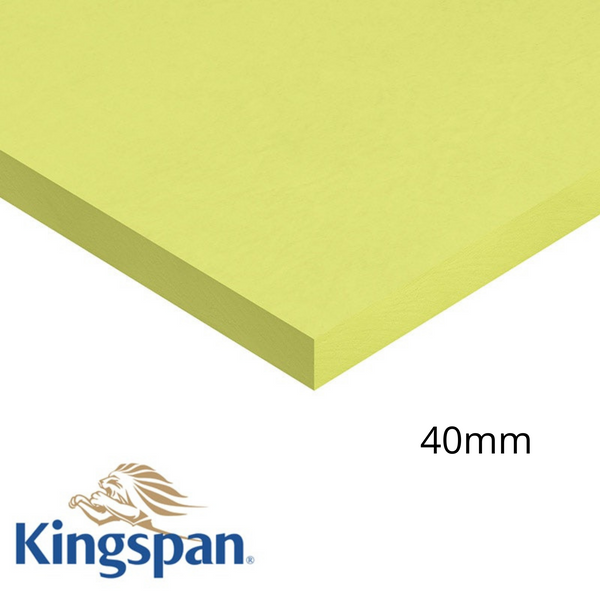 40mm Kingspan GreenGuard GG300R 1250 x 600mm - pack of 10 (7.50m²)