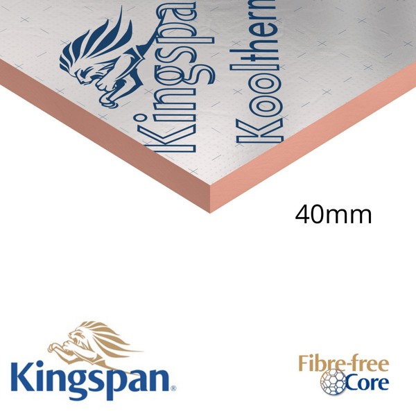 40mm Kingspan Kooltherm K107 1200 x 2400 mm