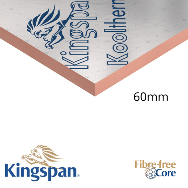 60mm Kingspan Kooltherm K107 1200 x 2400 mm