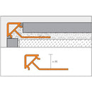 Schluter Quader PQ PVC coloured corner pieces