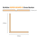 Schluter KERDI BOARD E