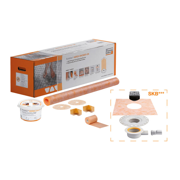 Schluter KERDI SHOWER SK / SKB Waterproofing Set