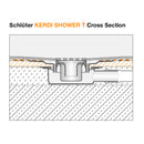 Schluter KERDI SHOWER T/TS/TT Trays