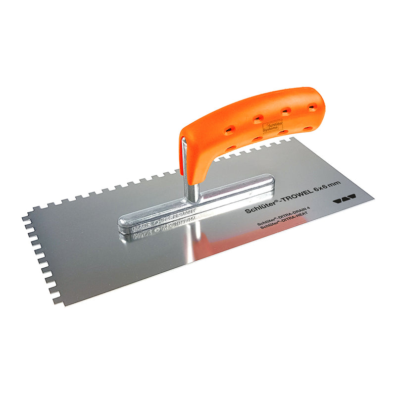Schluter TROWEL – Stainless Steel Notched Trowel