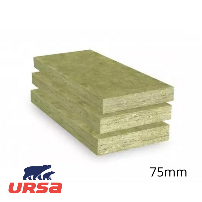 75mm URSA 35 Cavity Wall Insulation Batt 1200mm x 455mm (pack of 7)