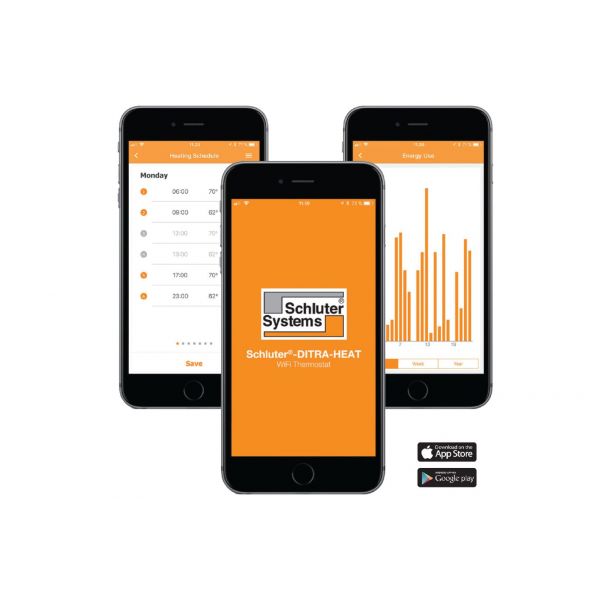Schluter DITRA HEAT RT5 Wifi Thermostat With Two Sensors
